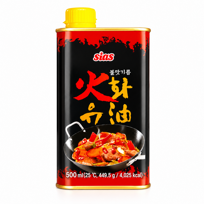 시아스 화유 불맛기름 불향, 1L, 1개