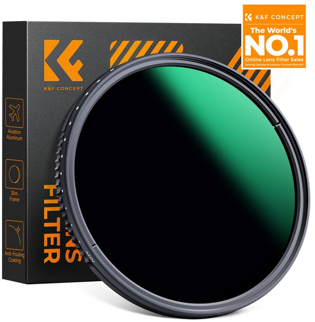 77mm K&F NANO-A ND8-ND2000 Filter / ND8-2000 가변 ND필터