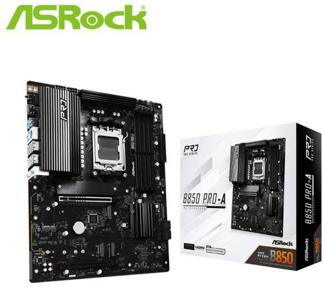 華擎 ASRock B850 Pro-A ATX AMD主機板, PRO B850