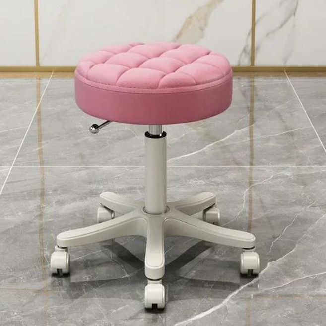 살롱 엘리트 메이크업 아티스트 왕좌 부드러운 글라이딩 도르래 리프트 스툴 시크한 헤어 및 네일 바 필수 상승 뷰티 스테이션, 16) V16, 1개