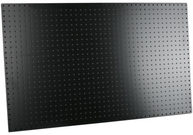 타공판 인테리어 원형 600 x 1200 mm, 블랙, 1개