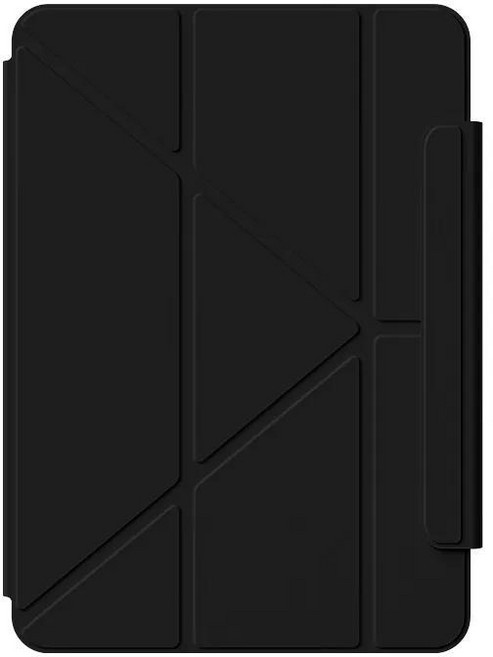 케이스 세대용 마그네틱 분리형 접이식 커버, iPad Air 13 M2 M3, 1. Balck, 1개