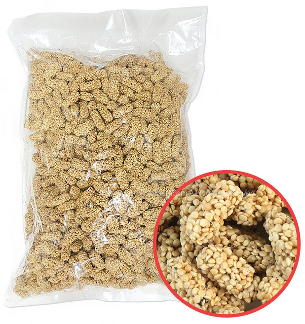 넛두리 오트밀강정 귀리 건강간식 바삭한 부모님 건강간식, 1개, 2kg