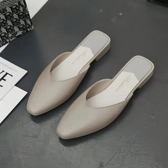 투니스 여성 심플 단색 슬리퍼