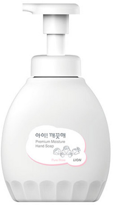 아이깨끗해 프리미엄 모이스처 핸드워시 퓨어로즈, 450ml, 10개