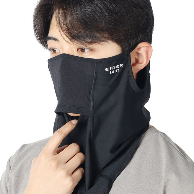 아이더 세이프티 스판 메쉬 여름 스포츠 넥마스크