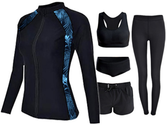 서프라이더 남녀 프린팅 집업 래쉬가드 5종세트 커플래쉬가드(여성5종 남성5종세트) SURFRIDER