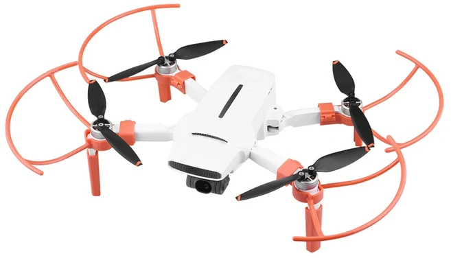 BAAZ 블레이드 보호 커버 충돌 방지 프로펠러 가드 FIMI X8 Mini 호환 Drone 용 랜딩 기어 증가, 01 Orangeblack