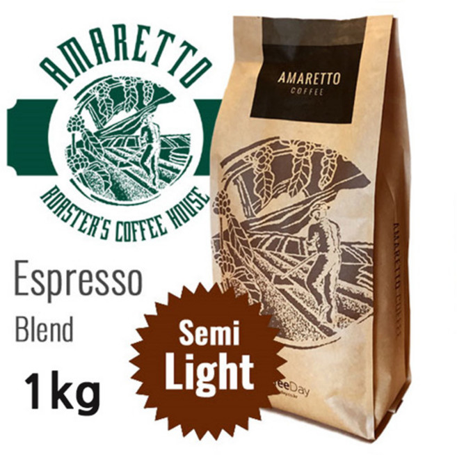 갓볶은원두커피 에스프레소 브랜드 새미라이트 1kg, 1개