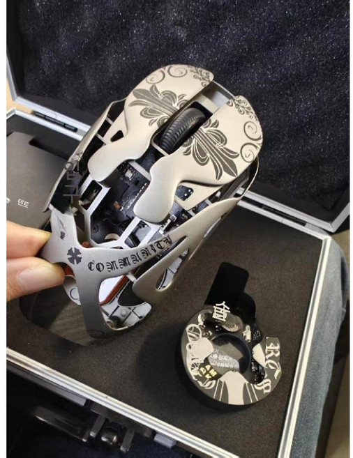 Angry Miao 프리미엄 인피니티마우스 인피니티 배터리 수명 마우스, D.크로신한정판(디스커버리)