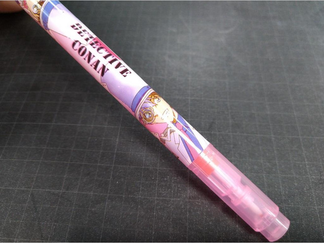 日本CRUX 名偵探柯南雙頭彩色水性筆 粉紅色 CR 53056, 1個, CR 53056 粉紅, 粉紅