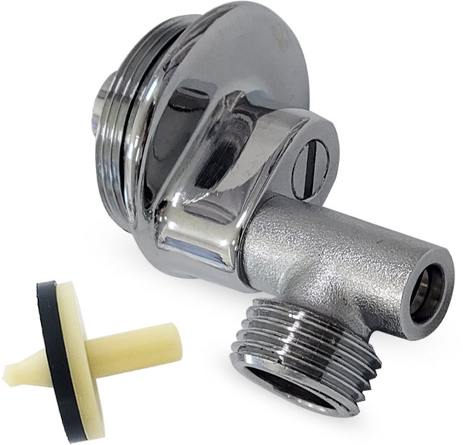 직수용양변기 후레쉬밸브용 비데연결아답터 비데설치부품 대변기세척밸브용 체크커버, 1개