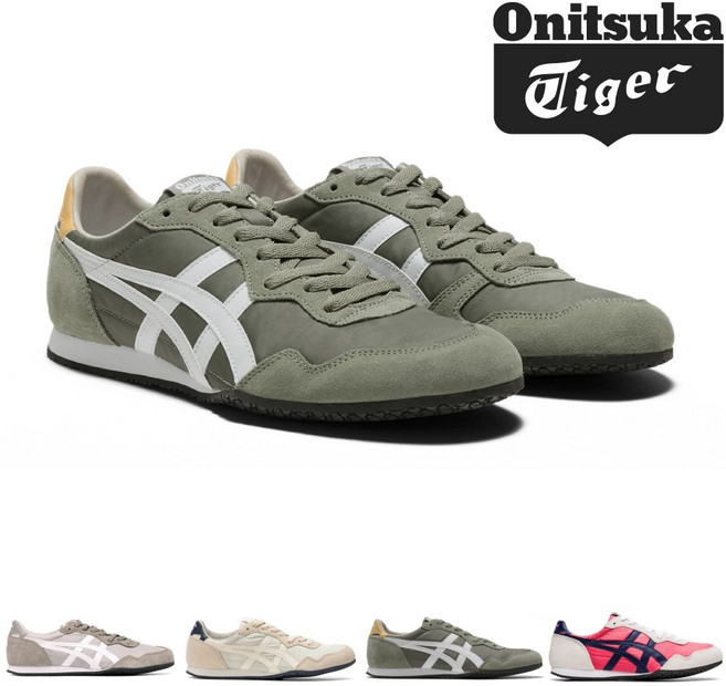 [국내매장판] 오니츠카타이거 SERRANO 세라노 남여공용 스니커즈 4종 GREY OATMEAL OLIVE PINK