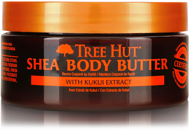 Tree Hut 24 시간 인텐스 하이드레이팅 시어 바디 버터, 198g, Hawaiian Kukui, 1개