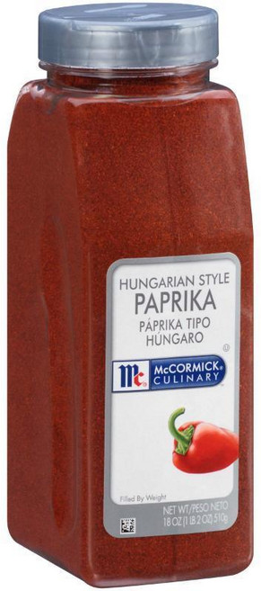 맥코믹 헝가리 스타일 파프리카 532.3mL 요리용 파우더, 1개