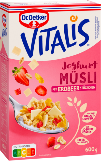 닥터 외트커 비탈리스 클래식 요거트 뮤즐리, 1개, 600g