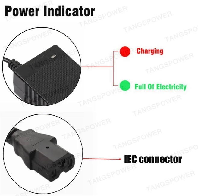 스마트 고속 충전 리튬 배터리 14S 52V 이온 퀄리티 선풍기 강한 열 방출 3A, 05 AU, 06 IEC