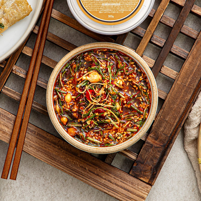 향긋한 풍미가득 수제 양념 달래장, 300g, 3개