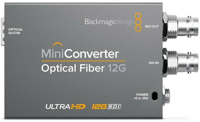 블랙매직 디자인 미니 컨버터 광섬유 12G, CONVMOF12G