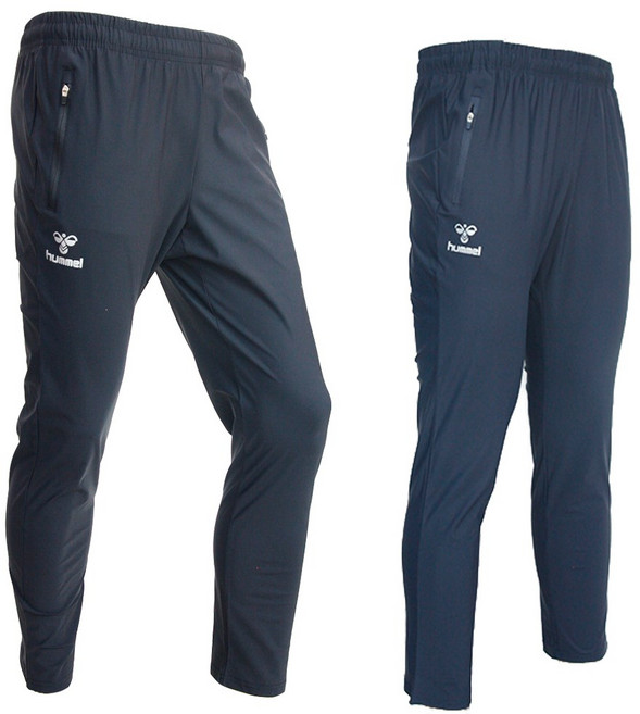 험멜 여름용 냉감 트레이닝바지 우븐스트레치 기능성 스판 초경량 츄리닝바지