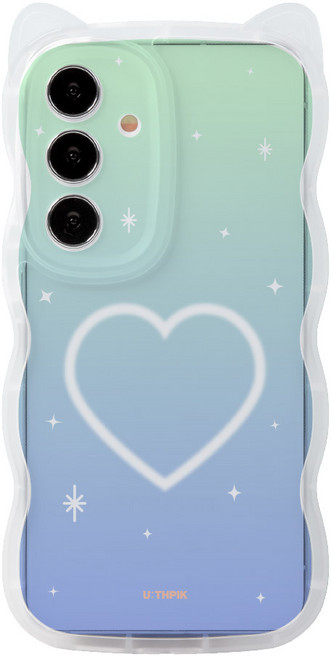 갤럭시A35 A356 전용 고양이귀 쫑긋 캣웨이브 디자인 케이스