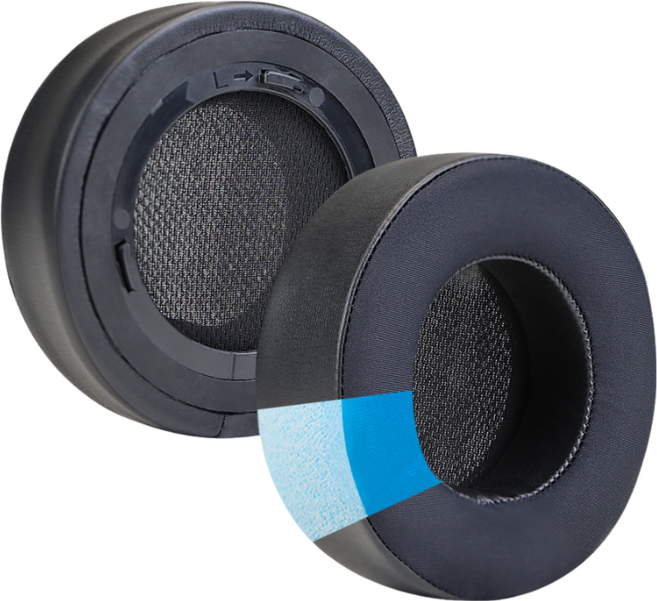 Corsair Virtuoso RGB Wireless XT SE 게임용 헤드셋 이어패드 헤드폰 커버 헤드폰 액세서리 헤드폰 교체 커버 두께 증가, 실리콘 아이스