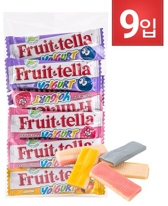 페페티반밀레 후르츠텔라 4g 9입 코스트코간식 수입젤리 수입간식, 36g, 1개