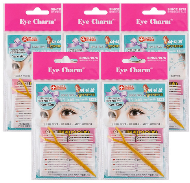 아이참 쌍꺼풀테이프 양면 단면 쌍테 속눈썹, 1세트