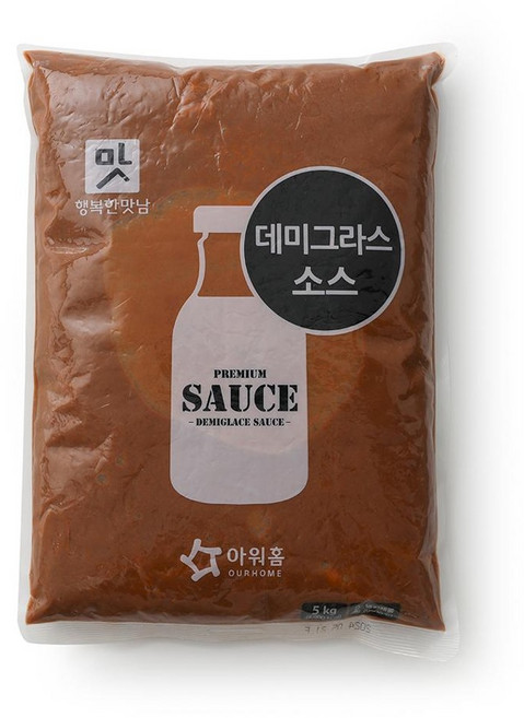 아워홈 행복한맛남 데미그라스 소스, 5kg, 3개