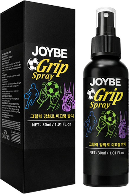 JOYBE 축구 골키퍼 장갑 미끄럼방지 스프레이 글러브 글루 점착제 라텍스 논슬립, 1개, 단일 색상'