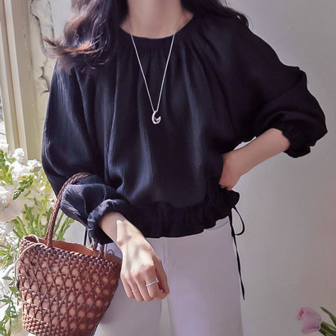 리린 앤하이스 시즌링클 허리끈조절 세련미 블라우스 2918136