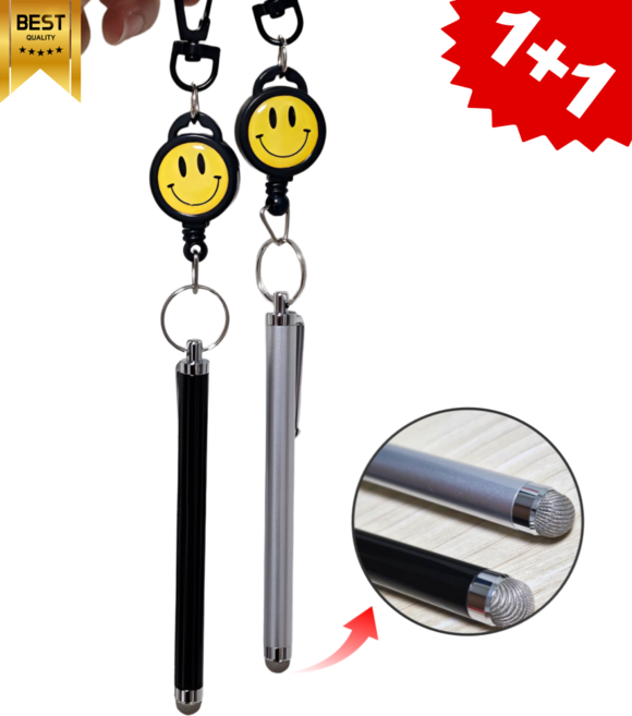 포에즈 마이크로 니트 정밀 터치펜 릴홀더 포함 1+1