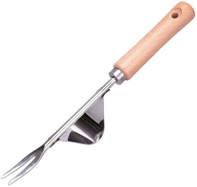 잡초 제거 호미/텃밭 화단 풀제거 제초호미 잡초관리 지렛대호미, 1개