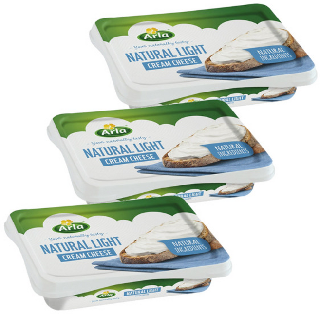 알라 크림치즈 라이트, 3개, 150g