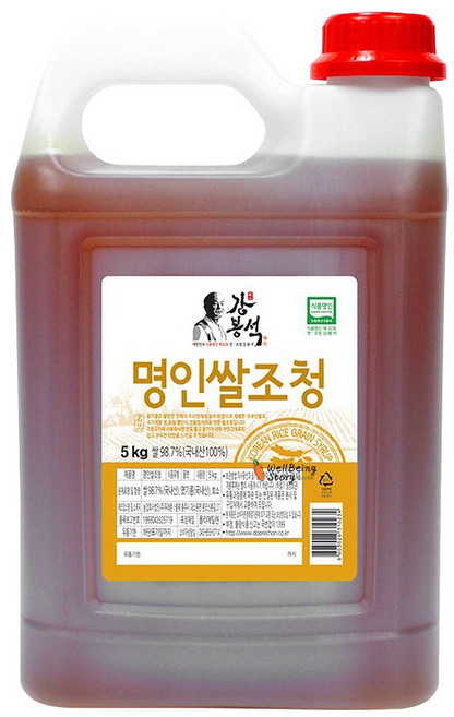 강봉석 명인쌀조청, 5kg, 1개