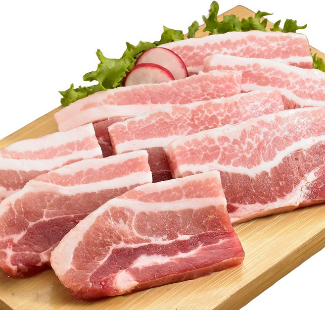 [우돈타] 14일숙성 한돈 드라이에이징 냉장 삼겹살, 5개, 300g