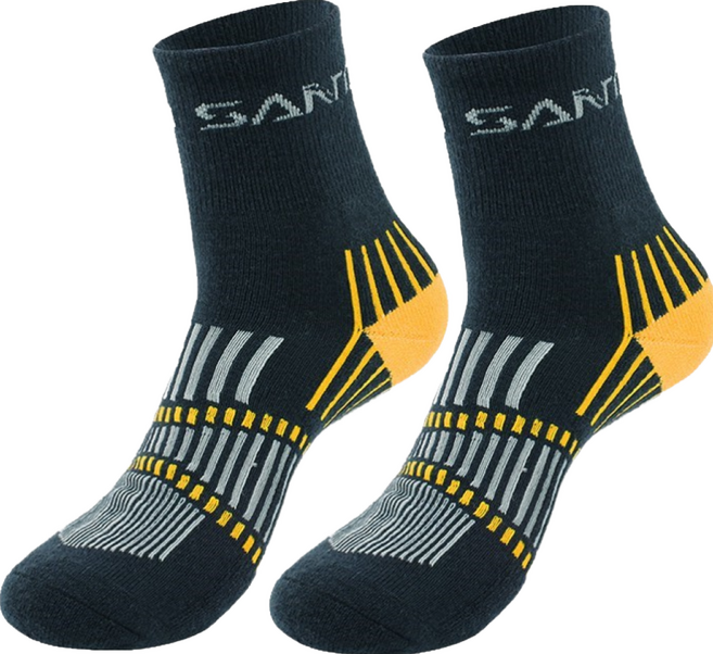 星攀戶外 美麗諾羊毛 秋冬加厚保暖 中筒登山健行襪