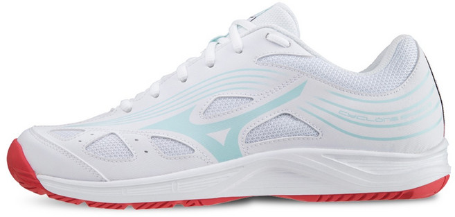 미즈노 배드민턴화 싸이클론 스피드3 V1GA218010 화이트민트 배드민턴화 배구화 탁구화 체대입시 인도어화