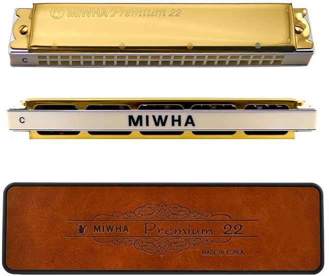 미화 하모니카 신 프리미엄 22, C, 1개