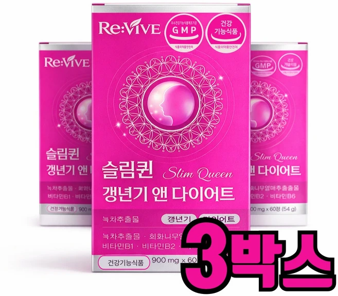 여성 갱년기다이어트 식약청인증 카테킨 체지방감소, 3개, 60정 - 쿠팡