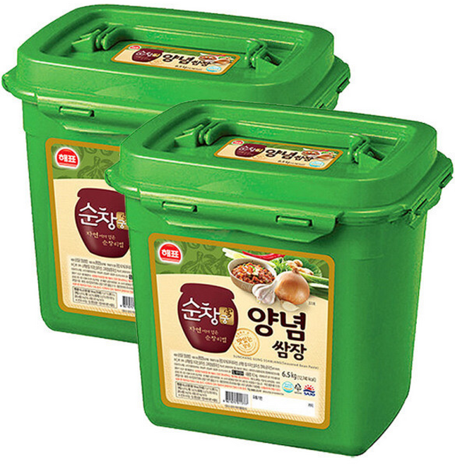 사조 해표 순창궁 양념쌈장 / 장류, 6.5kg, 2개