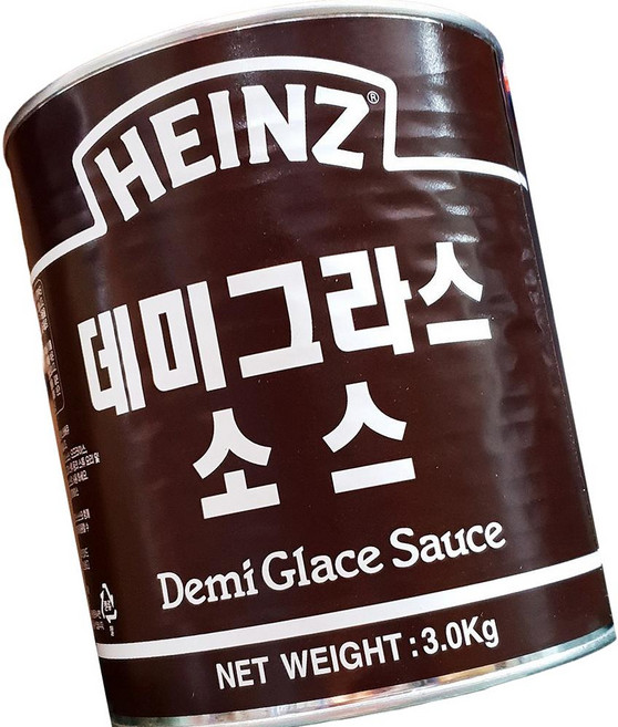 하인즈 데미그라스 소스 캔 3Kg 스테이크소스 브라운소스 양식소스, 1개