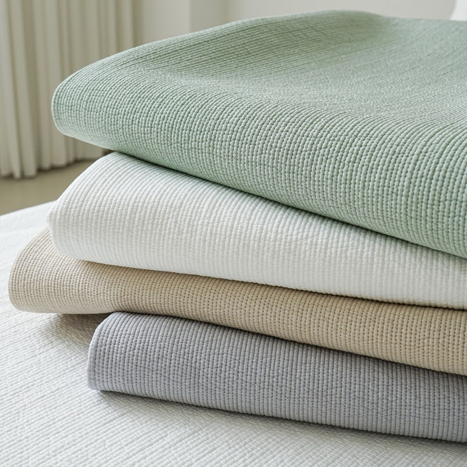 오가니크라프트 시원한 목화솜 풍기인견 여름패드, 베이지