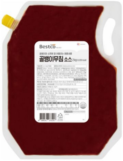 베스트코 골뱅이 무침 소스, 2kg, 3개