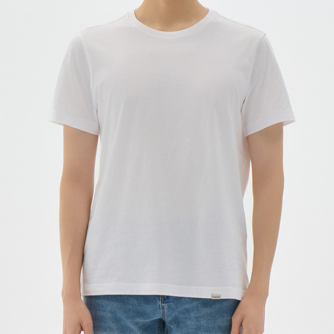 [3PACK SET] 트래드클럽 리뉴얼 남자 여자 남녀공용 30수 무지 라운드 순면 반팔티 (M~5XL)