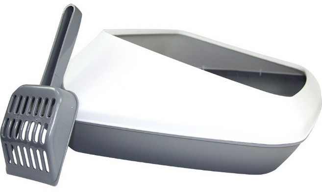 웁스 평판형 화장실 그레이, 본상품선택, 1개