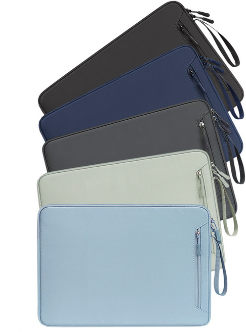 이몰리스 충격방지 융쿠션 스크래치방지 노트북 파우치, 1개, 네이비