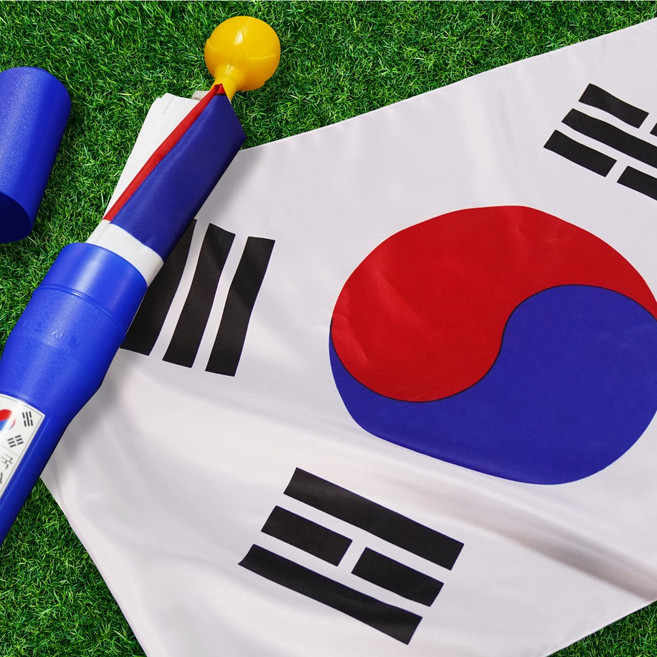 방수처리 100%국산 엉킴방지 태극기 깃대 보관함 3종세트 대형 가정용, 1세트, 혼합색상