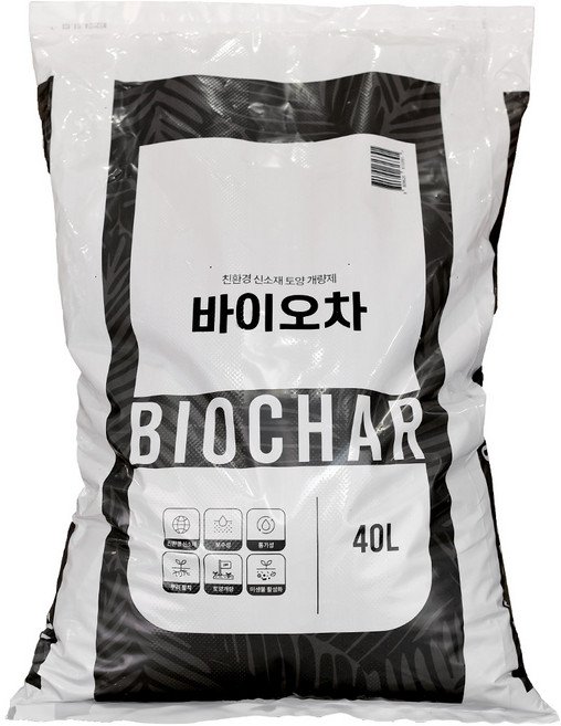 마이플랜트 바이오차 40L 대포장 복합비료 토양개량제, 1개