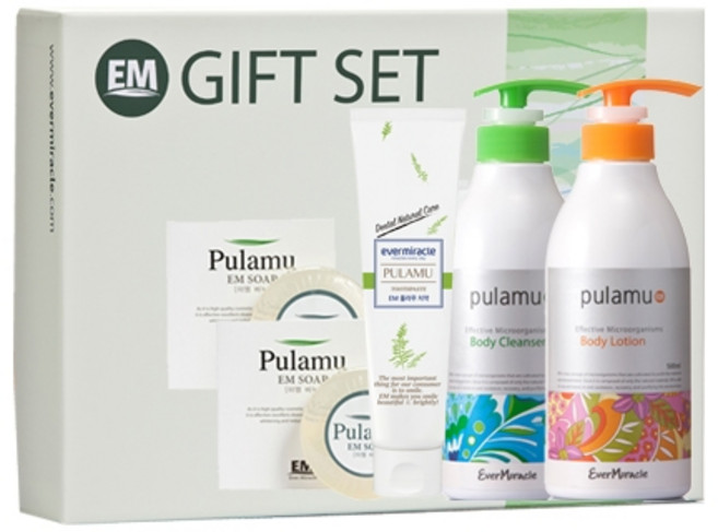 EM친환경 바디워시선물세트 고보습로션 치약 비누2 부모님 어린이 가족 명절선물세트 집들이, 1개